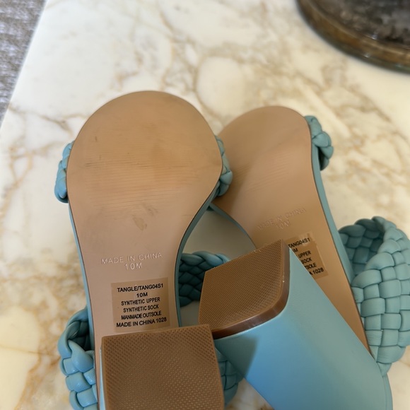 Steve Madden size 10 block heel slides - Picture 4 of 5